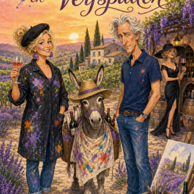Lavendel Wijn en Verfspatten ePub e-book